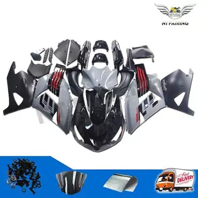 FD Injection Red Grey Black Fairing Fit For Kawasaki Ninja ZX14R 2006-2011 B053 • $429.99