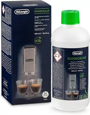 De'Longhi EcoDecalk DLSC500 Natural Descaler For Coffee Machines 500ML Pack • $32.44