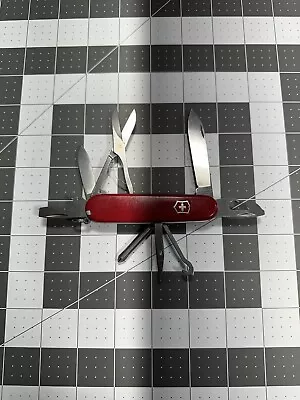 Victorinox Super Tinker - Swiss Army Knife - 91MM - Red - 4967  • $24