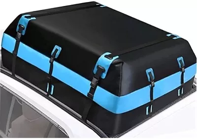 $25 • Buy MENZOKE Rooftop Cargo Carrier, 15 Cubic Feet Soft-Shell Waterproof Roof Rack Car