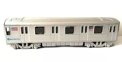 NEW New York City MTA Metro Subway Rail Train Diecast Model Pullback And Go 7  • $5.98