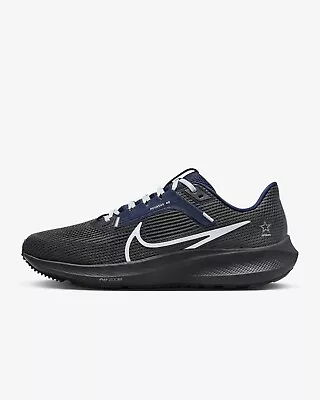 NIKE Air Zoom Pegasus 40 NFL Dallas Cowboys Running Navy Shoe Men Size 13 NEW! • $111.91