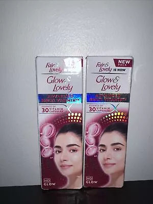 🇬🇧Glow + Lovely Advanced Multi Vitamin Fairness Cream 25g X2 • £7.29