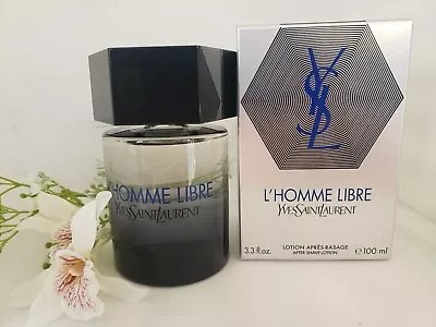 L'Homme Libre  YSL AFTER SHAVE LOTION 3.3 Fl.oz.Splash  62H702 ORIGINAL FORMULAR • $269