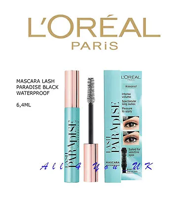 Loreal L'Oreal Mascara PARIS PARADISE WATERPROOF MASCARA - BLACK • £9.99