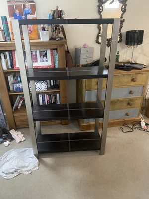 £0.99 • Buy Shelf Units Free Standing Used 52” Wide 15.5” Deep 4’6” Tall