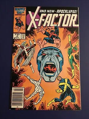 X-factor #6 1st Appearance Apocalypse Newsstand July 1986 Marvel Comics • $89.99
