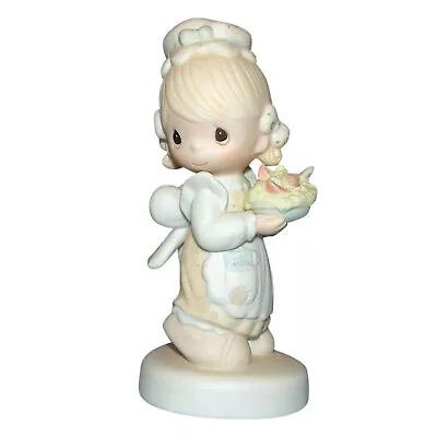 Precious Moments Figurine: E-7157 There Is Joy In Serving Jesus (5.5 ) • $9