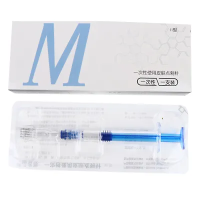 $7.48 • Buy 0.25/0.5mm Needles Roller Ampoules Syringe Microneedling Hydra Serum Applica_ig