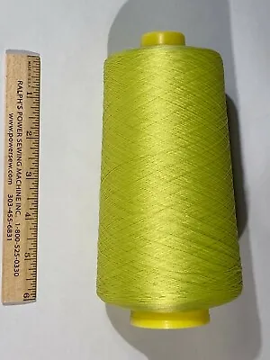 A&E Wildcat Plus Tex-24 Polyester Serger Thread Huge 16oz Cone Tech Green 73307 • $5