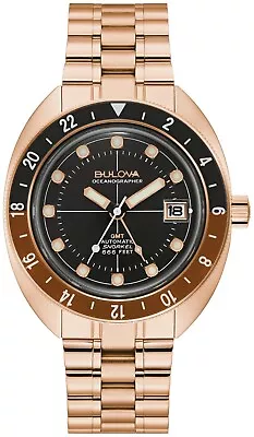 Bulova Devil Diver GMT 97B215 • $1399