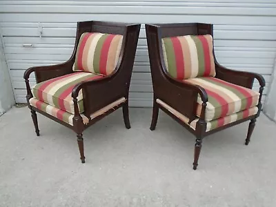 Pair Tommy Bahama Lounge Chairs Island Paradise Tropical Beach 2 West Indies • $650