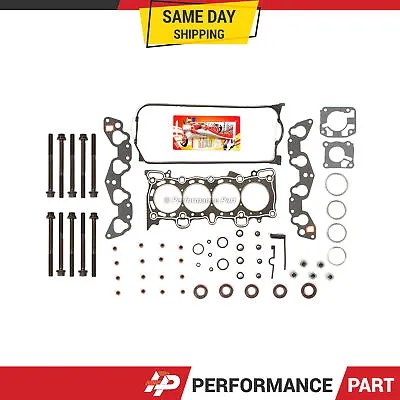 Graphite Head Gasket Bolts Set For 92-95 Honda Civic Del Sol 1.6L D15Z1 D16Z6 • $65.99