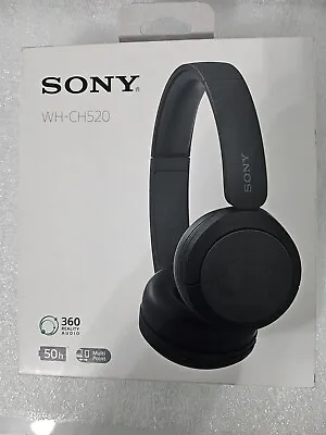 Sony WH-CH520 Wireless Over-Ear Headphones - Black • $34.99