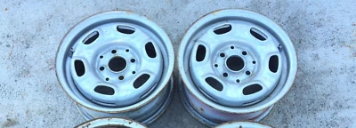 $148.18 • Buy VW Steel Rims (2) 13X5.5 75-98 Mk1 Mk2 Mk3 Golf Jetta Rabbit GTI Pickup