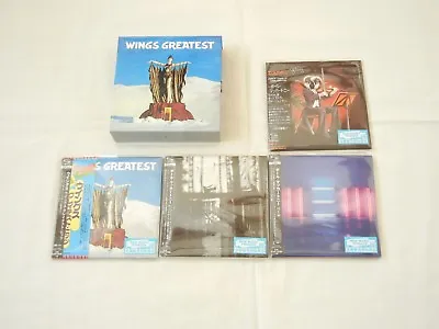 Paul McCartney (Wings) JAPAN 4 Titles Mini LP SHM-CD PROMO BOX SET Vol 2 • $169.99