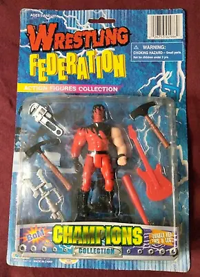 KANE Wrestling Federation Action Figure CHAMPIONS COLLECTION Manley Toy Quest • $14.95