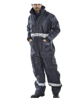 Coldstar Coverall Hood Freezer Boilersuit Padded Thermal Lined Overall • £100