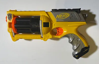 NERF Gun Maverick Rev 6 N-Strike Great For Steampunk Cosplay • $14.50