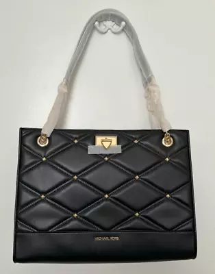 Michael Kors: Brand New  Serena  Long EW Chain Shoulder Tote Color: Black • $250