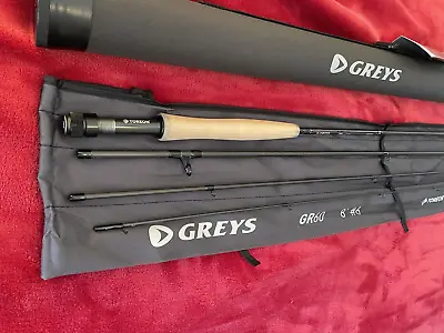 New Greys Gr 60 Fly Rod 8' 6 Weight 4 Piece • $188.99