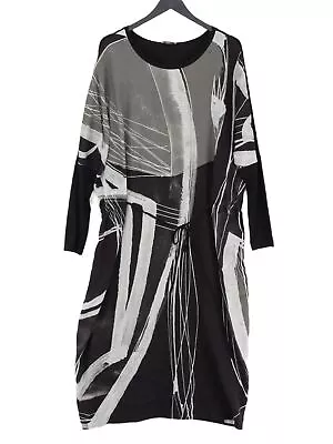 Crea Concept Women's Maxi Dress UK 10 Black Viscose • £45.60