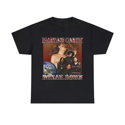 Mariah Carey Bone Thugs N Harmony Break Down 90s Style Unisex Heavy Cotton Tee • $10.57