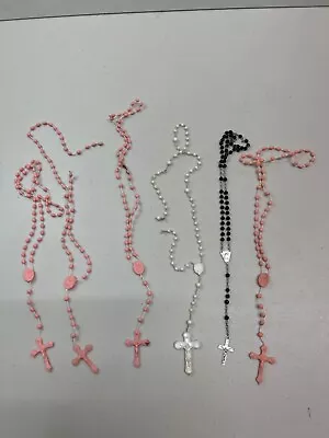 Lot Of 6 Vintage Rosary Beads • $9