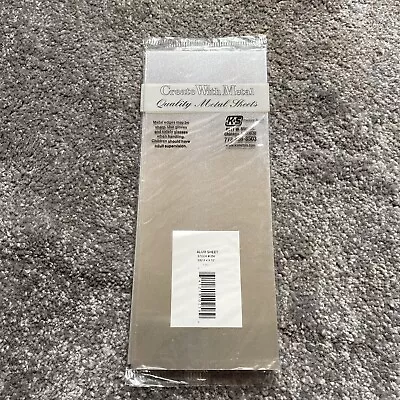 K And S Metal Alum Sheet 4x10” • £3.75