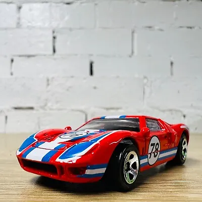Ford GT-40 2000 Mainline Red Blue White #78 • $12.95