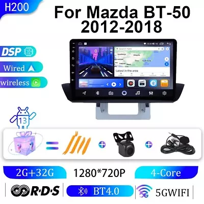 9 Android 13 For Mazda Bt50 Car Stereo Apple Carplay Head Unit • $194.11