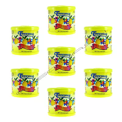 7 Can Treefrog Jdm Products Last Long Gel Type Lemon Scent Car Air Freshener • $23.45