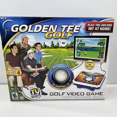 2011 Jakks Pacific GOLDEN TEE Golf Plug N Play Classic Home TV Edition Game NEW • $140