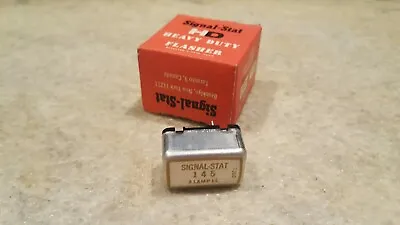 Vintage NOS Signal-Stat 145 Flasher Turn Signal 2 Terminal 12v Classic Car Truck • $24.99