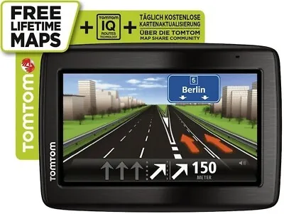 TomTom VIA 135 SAT NAV  5 Inch UK & Europe Free Lifetime 2024 Map & Bluetooth • $84.65