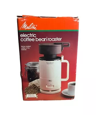 Melitta CBR-10 Electric Coffee Bean Roaster AromaRoast New In Box NOS 1984 • $45