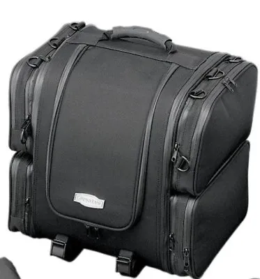 Kuryakyn - 4148 - Ultra Tour Bag Motorcycle Backrest Mounted Expandable Luggage • $65