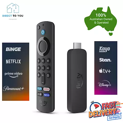 All-New Amazon Fire TV Stick 4K |Stream BINGE Sports Netflix Model 2nd Gen • $116.45