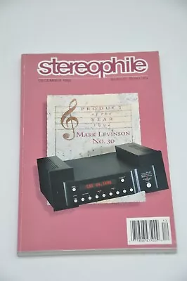 $7.99 • Buy Stereophile Magazine Volume 15 No 12 December 1992