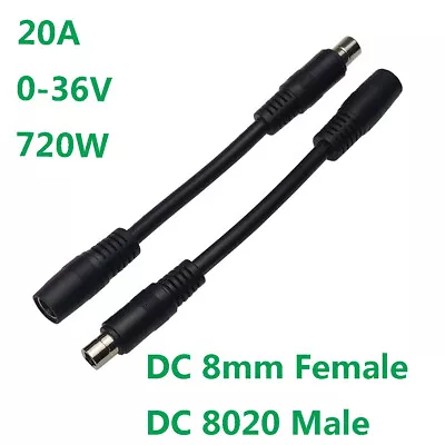 DC 8mm Connector 7.9mm To 8020 Adapter Power Cable For Solar Panel RV Automotive • $5.80