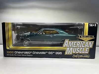 Auto World American Muscle Authentics 1966 Chevy Chevelle SS 396 1:18 AMM920 • $75