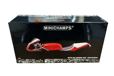 Minichamps 122 001247 Ducati 996 Superbike 2000 J. Reynolds 1/12 Scale Die Cast • £150