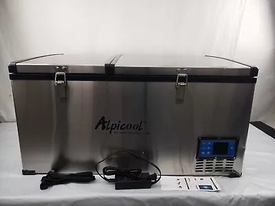 Alpicool 80 LITER BCD80 12 Volt Portable Refrigerator & Freezer RV Boat Camping • $379.95