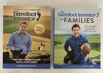 The Barefoot Investor And The Barefoot Investor For Families Books By Scott Pape • $34.95