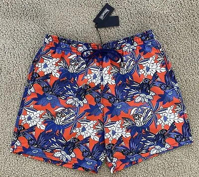 New Authentic Vilebrequin MOOREA Swim Trunks- MULTICOLOR - XXL - MEN - 2XL • $125