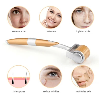 $15.45 • Buy 540 Titanium Micro Needle Dermaroller  Derma Roller Anti Aging 0.25 - 0.75mm