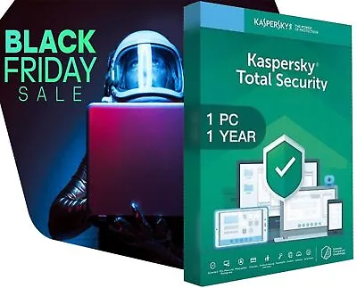 Official Kaspersky Total Security 2023 - GLOBAL KEY - 1 Year / 1 Device • $30.80