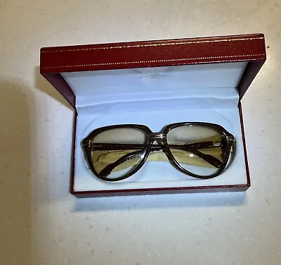 $1099 • Buy Cartier Vitesse Vintage Sunglasses New 58/15 Circa 1991