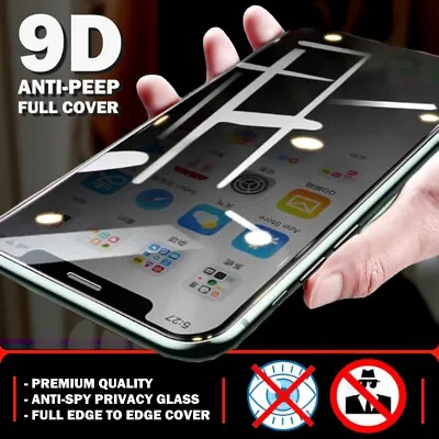 For Samsung S20 21 22 23 24 Plus Privacy AntiSpy Tempered Glass Screen Protector • £1.99