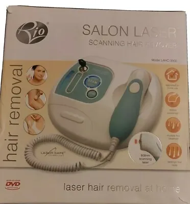 £31.50 • Buy Rio Salon Laser Scanning Hair Remover  Model LAHS 3000
